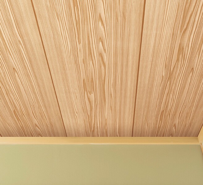 和/砂壁風&杉板目