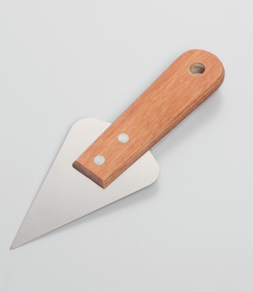 狭い部分や三角コーナー等のクロス切断 ミニ鋭角地ベラ