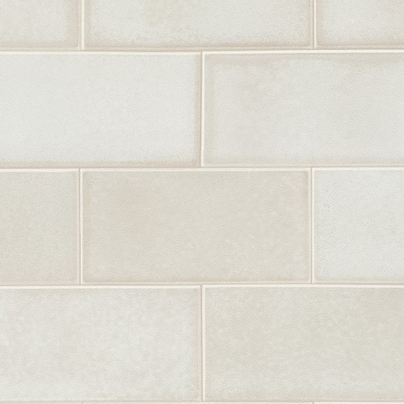 落ち着いた色味のブロック柄壁紙