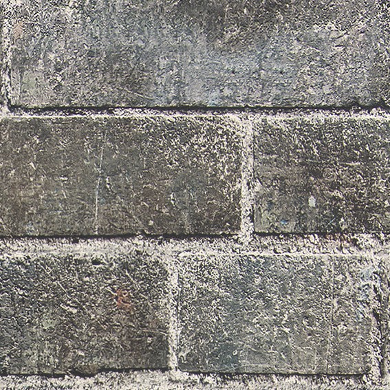 カフェ風な空間にも!レンガ柄壁紙