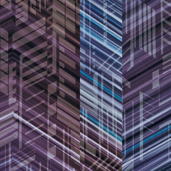 大人カラーのモダン柄壁紙