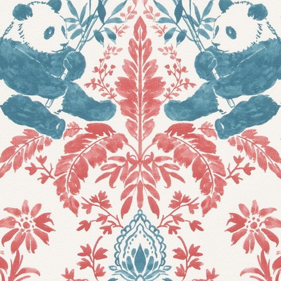 レトロで高級感のあるデザイン壁紙