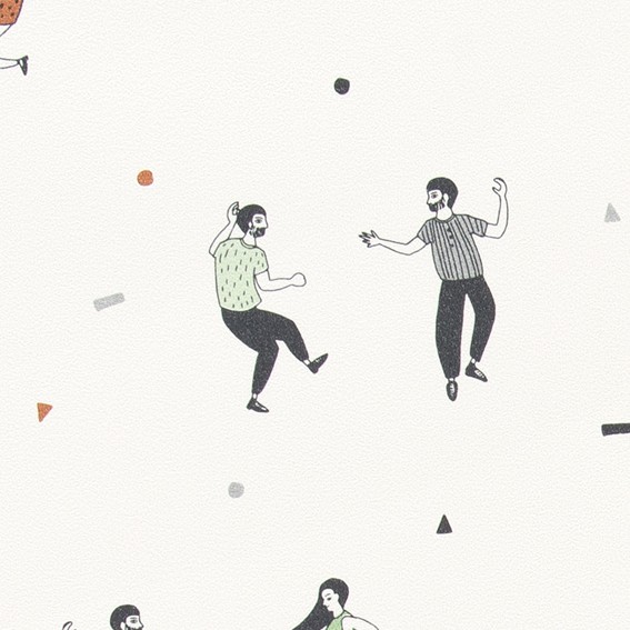 子供部屋にも!可愛らしいデザイン壁紙