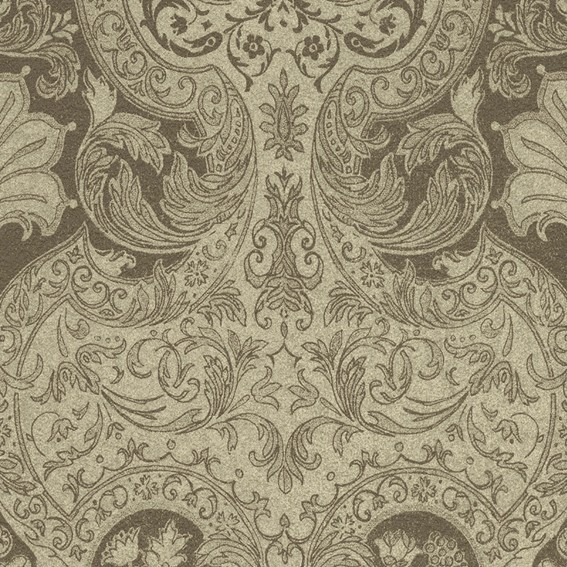 上品なクラシカルデザイン壁紙