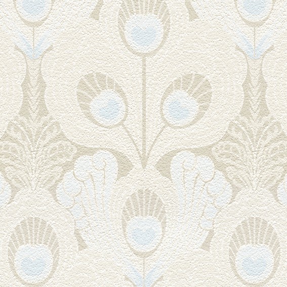 上品なクラシカルデザイン壁紙