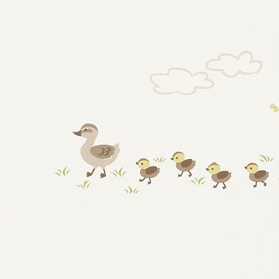 子供部屋にも!可愛らしいデザイン壁紙