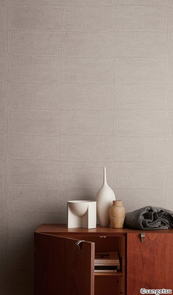 process#100 FOGGY&HAYSTACK アースカラー織物調壁紙