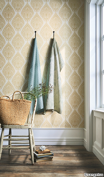 ENGLISH DESING AGENCY CHALCOT GARDENS&RIVULET&WATER GARDEN イングリッシュスタイル壁紙