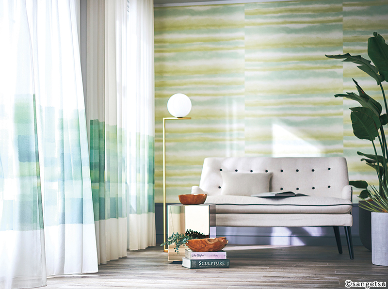 ENGLISH DESING AGENCY CHALCOT GARDENS&RIVULET&WATER GARDEN イングリッシュスタイル壁紙