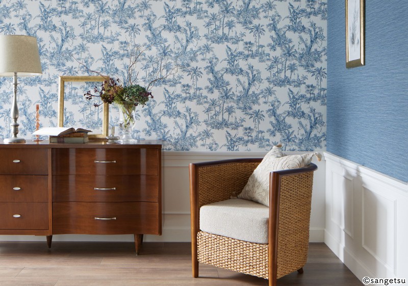 カラーセレクション/麻&デニム風織物調壁紙