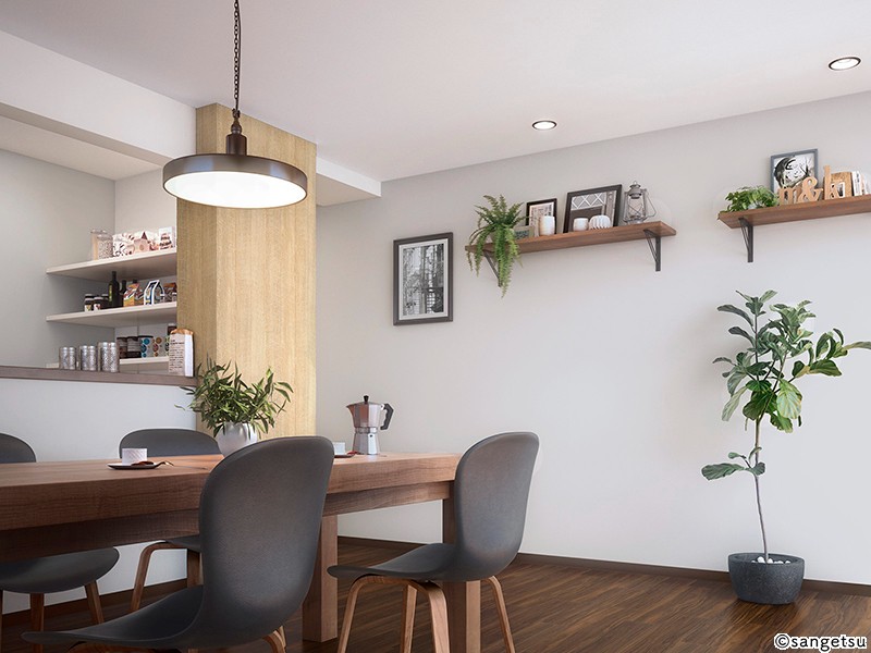 天井&リフォームおすすめ厚めモコモコ壁紙