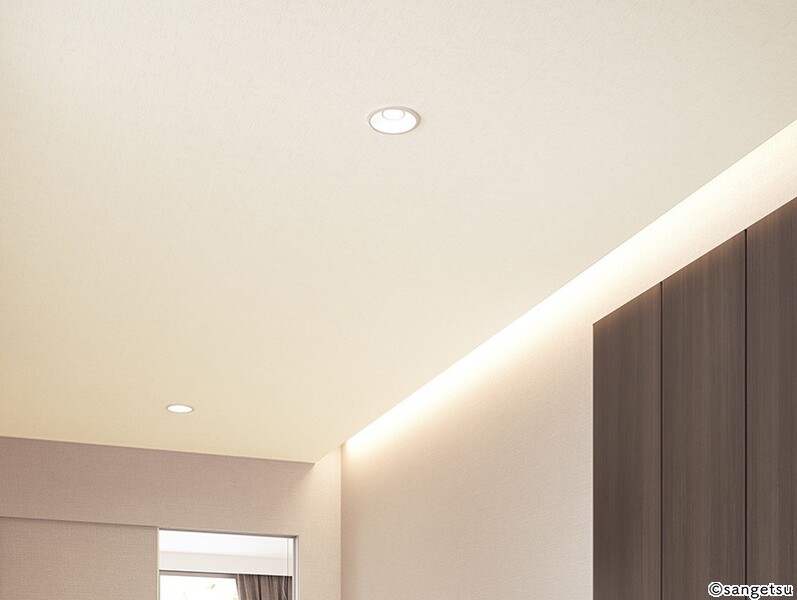 天井&リフォームおすすめ厚めモコモコ壁紙