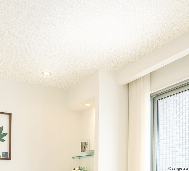 天井&リフォームおすすめ厚めモコモコ壁紙