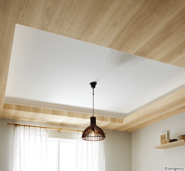 天井&リフォームおすすめ厚めモコモコ壁紙