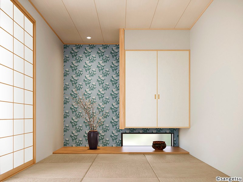 和調ラグジュアリーデザイン壁紙