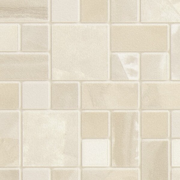 撥水機能付!クラシカルなタイル柄壁紙