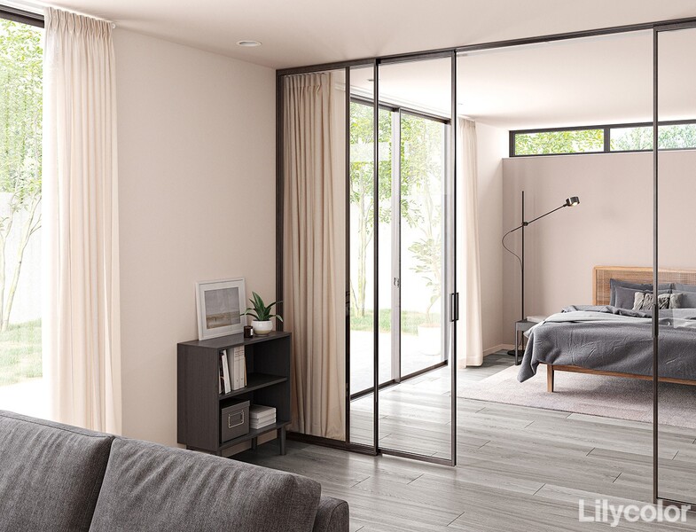 グレー 織物調 汚れ防止 抗菌 表面強化 防かび リリカラ LB9565 旧品番LB9242