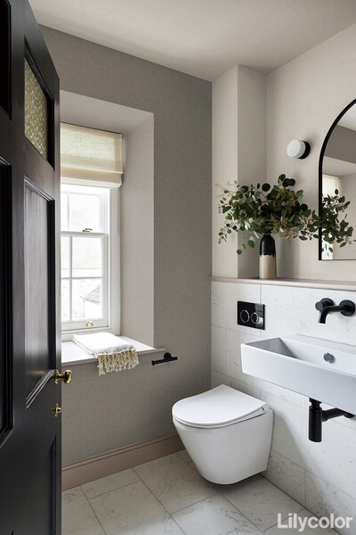 グレー 織物調 汚れ防止 抗菌 表面強化 防かび リリカラ LB9568