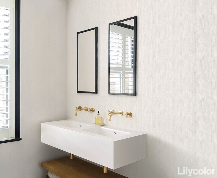 シャドーホワイト 抽象デザイン 汚れ防止 抗菌 表面強化 防かび リリカラ LB9582