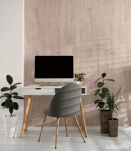 ナチュラルテイストな木目調壁紙