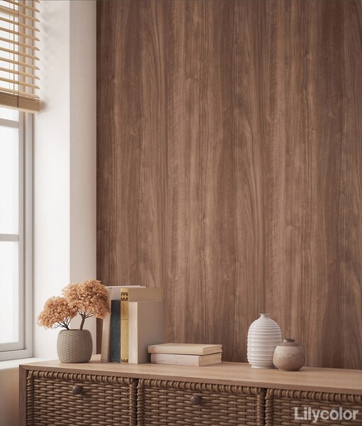 シンプル木目調壁紙