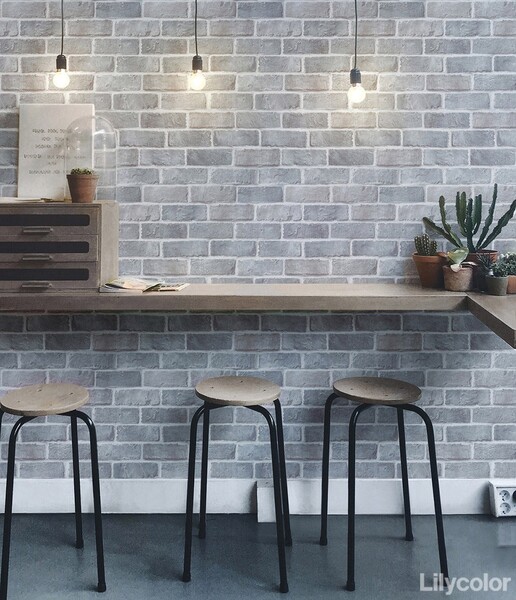 スタイリッシュなタイル柄壁紙