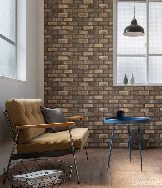 カジュアルテイストなレンガ柄