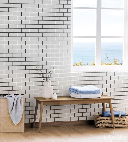 カフェ風なお部屋におすすめタイル柄