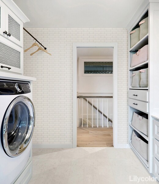 カフェ風なお部屋におすすめタイル柄