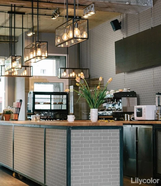 カフェ風なお部屋におすすめタイル柄