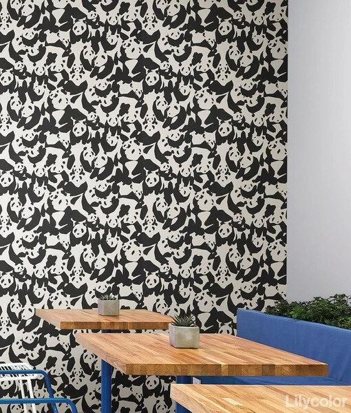 ユニークなパターン模様壁紙