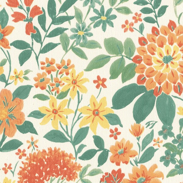 大人かわいい柄入り壁紙