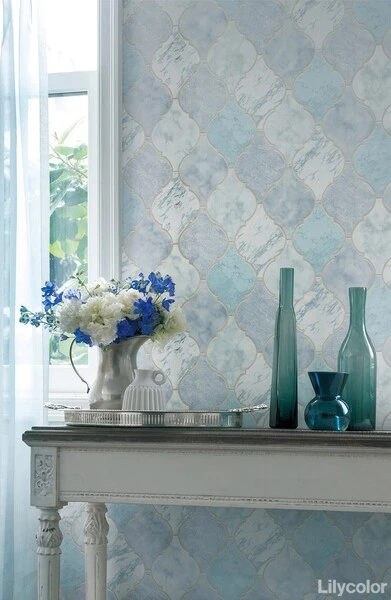 落ち着いた色味のモダンテイスト壁紙