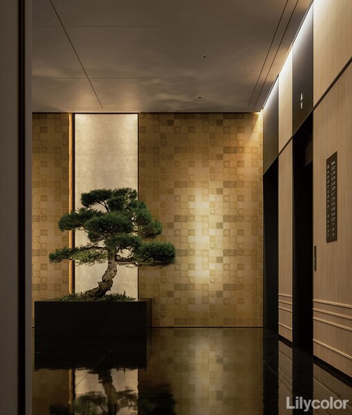 高級感のある和柄デザイン壁紙