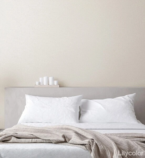 優しい色味の織物調壁紙