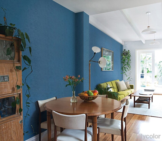 おしゃれカラー塗り壁調壁紙