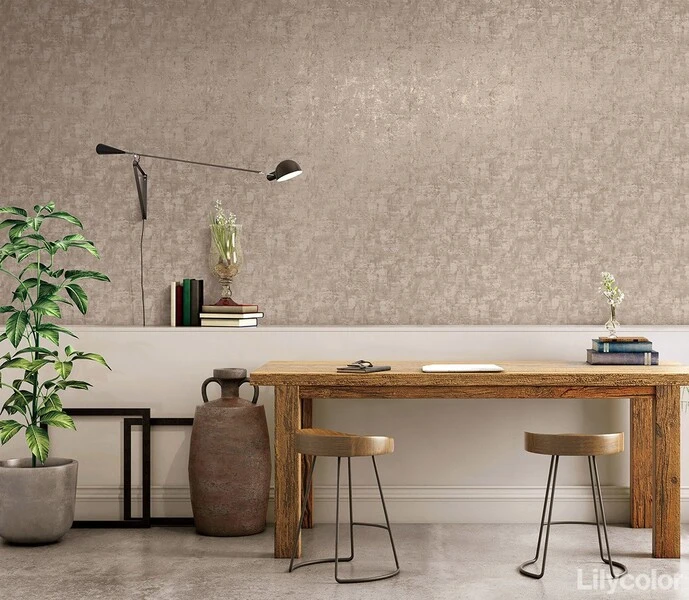 おしゃれカラー塗り壁調壁紙