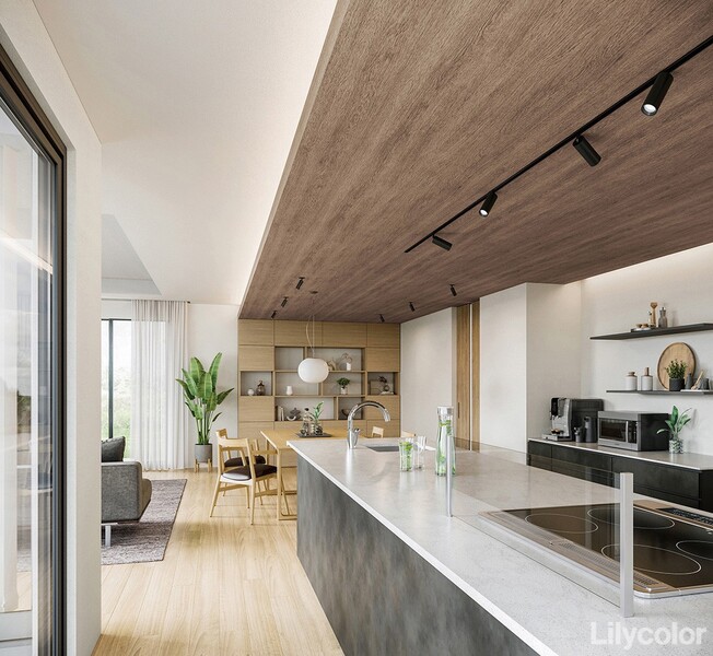 リフォームおすすめ適度な厚みの木目調壁紙