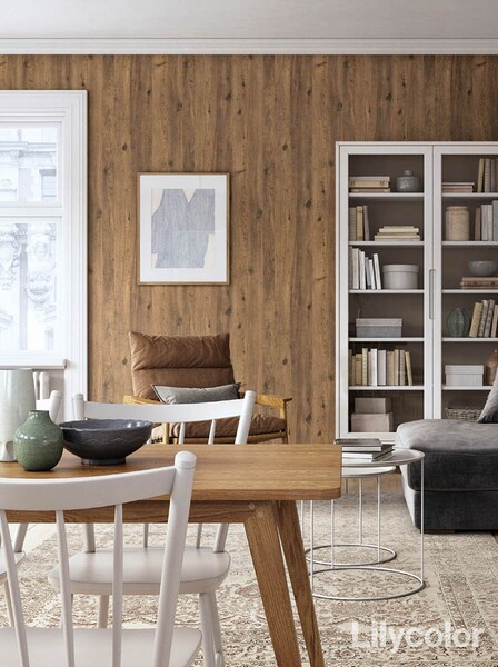 おしゃれな木目調壁紙