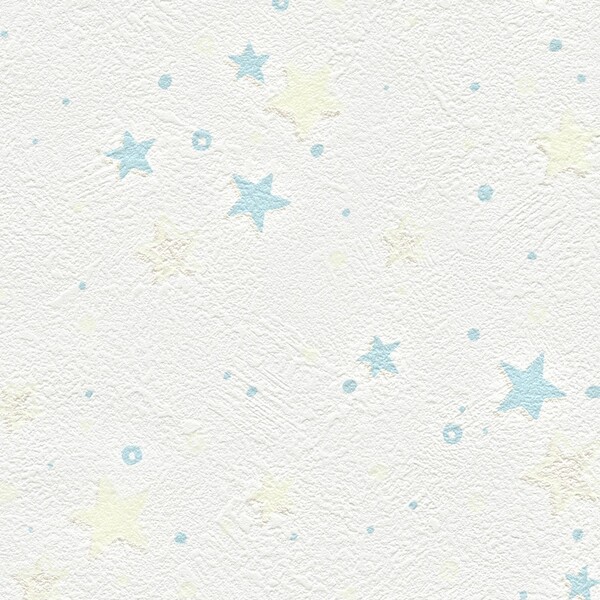 光るスター模様壁紙(蓄光)