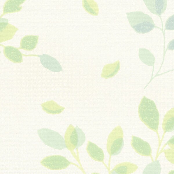 淡色系デザイン入り壁紙