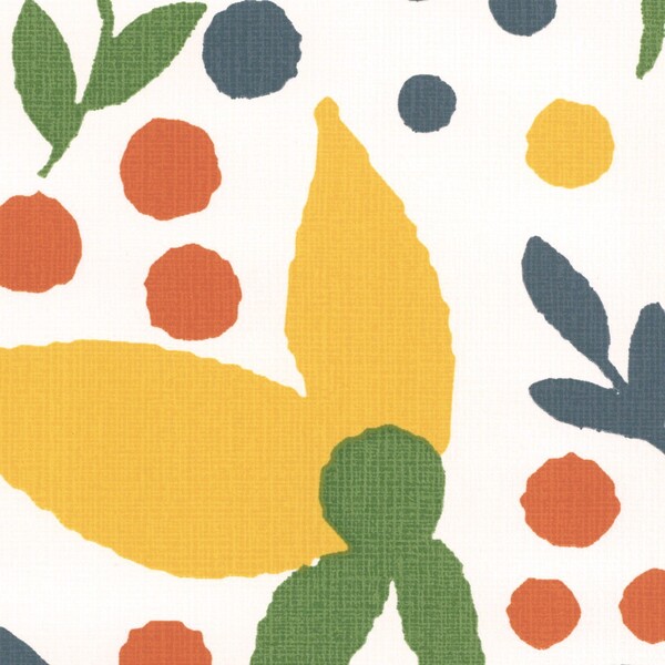 北欧風ツリー&リーフ柄壁紙