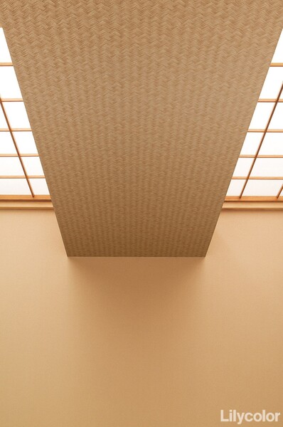 和調 天井にもおすすめウッド柄壁紙