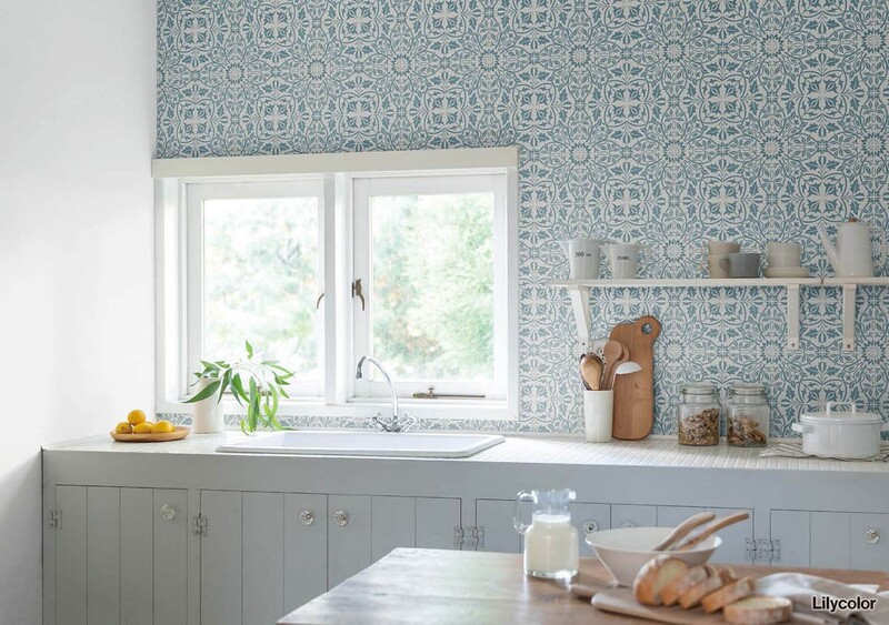 イギリスMORRIS&Co ウィリアムモリス   「セント・ジェームズ・シーリング」