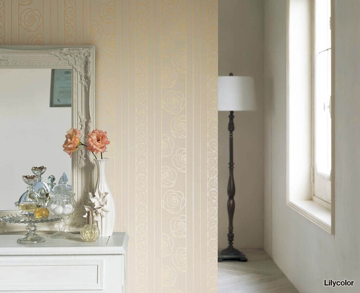 パールライン凸凹デザイン壁紙