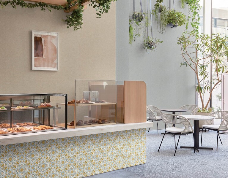 レトロデザイン壁紙