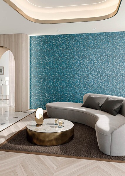 華やかなモダン柄壁紙