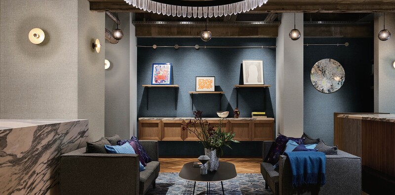 ラグジュアリーなコンクリート・モルタル風壁紙