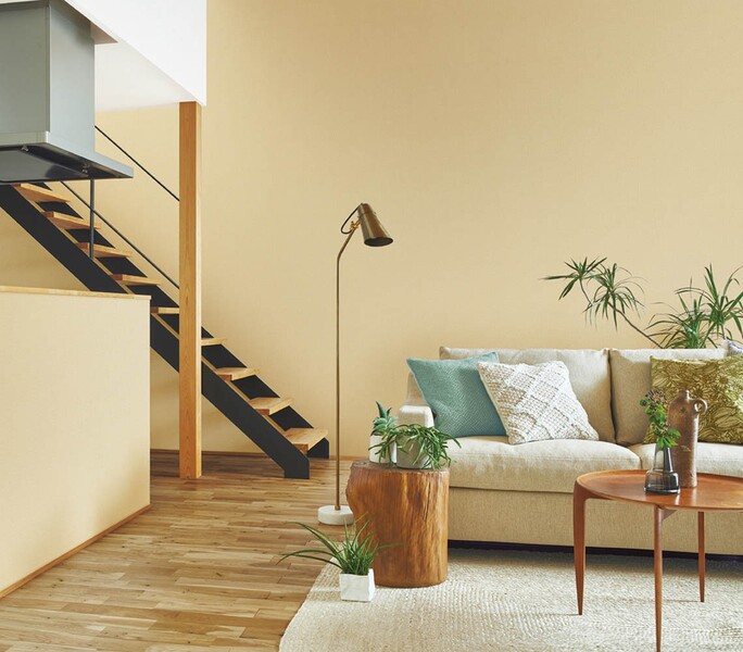 撥水機能付き 風合い豊かな織物調壁紙