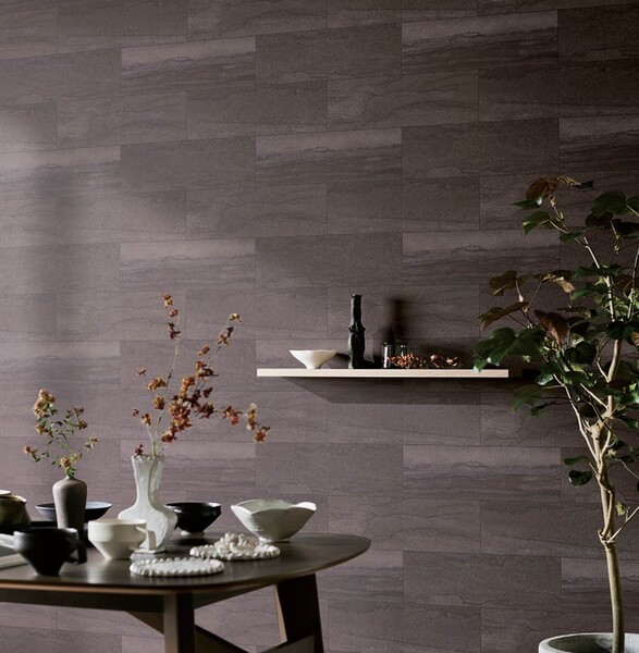 ラグジュアリーなコンクリート・モルタル風壁紙